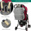 Diaper Bag Backpack for Babies, Waterproof & Insulated, Compatible with Strollers – Grey 3