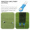 Kit Divot Golf Fourchette Acier 7