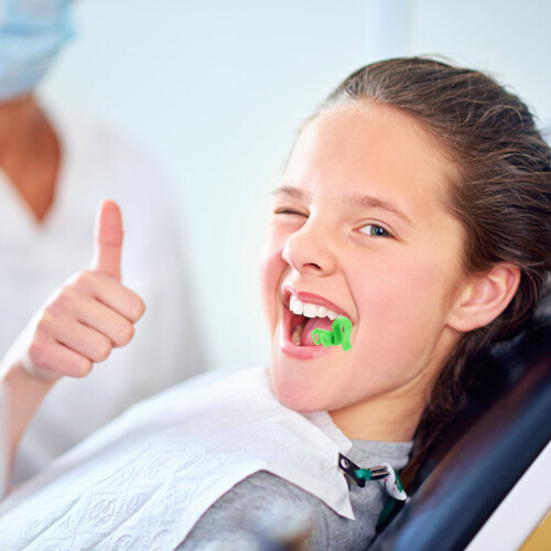 Bloc Silicone Vert Support Buccal Sécurisé Pour Dentaires 2