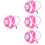 4Ensembles Et Bracelet Mode Couleurs Variées 6