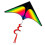 Polyester Triangular Kite With Rainbow Colors Glassfiber Frame For Gifts Kids 5