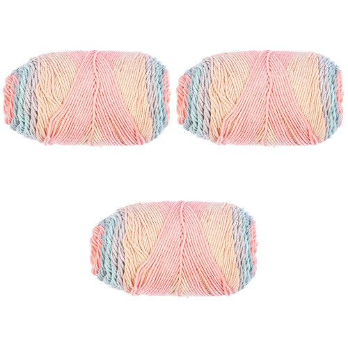 Corde Tricotée Colorée DIY En Coton Durable 2