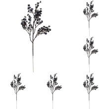 Fleurs artificielles de gypsophile bleu ciel – 5 bouquets de gypsophile en soie pour bouquets de mariage, centres de table, décoration intérieure