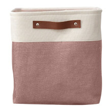 Grands paniers de rangement en tissu avec poignées, bacs de rangement pliables en toile pour vêtements, livres, chambre, placard et buanderie –