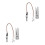 2Pièces Bougie Allumage Chauffe-Parking 12V Remplaçable Pour 6