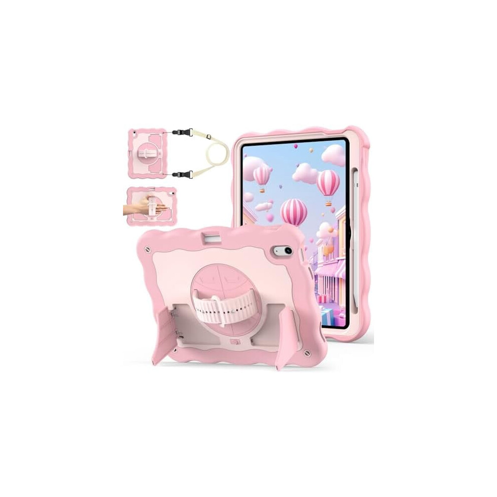 Ipad Case Heavy Duty Shockproof With Pencil Holder And 968604332852