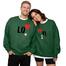 Valentinstag-Sweatshirts für Damen, Herren und Paare: Lässige, bedruckte Langarm-Pullover mit Rundhalsausschnitt – Streetwear-Style