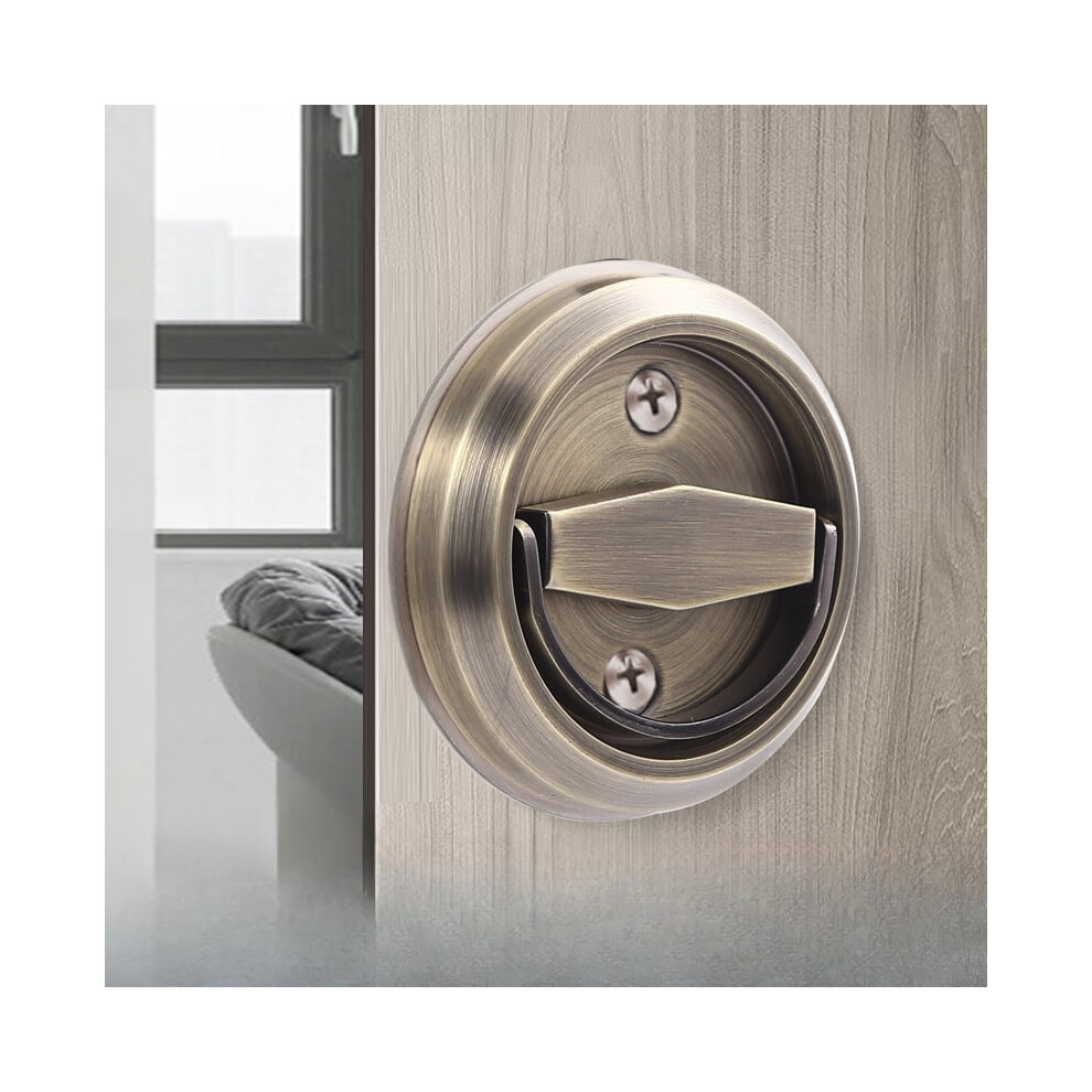 Metal Stainless Steel Concealed Handle Invisible Door Handle Background Wall Door Handle Circular Open Pull Ring 9405492206786