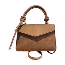 Dámska crossbody kabelka - Módna kabelka cez rameno - Ľahká taška cez rameno s viacerými vreckami (kávová)