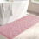 Tapis de bain lavable rose rectangulaire 1017 pouces 1