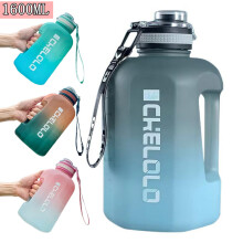 Gourde sans BPA, étanche, 1,6 L (54 oz), bleue