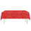 Roze hartvormig wegwerptafelkleed 72x54 inch 1