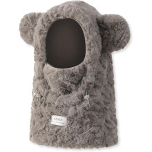 Dame 3-i-1 hetteskjerf med bjørneører, polarfleece