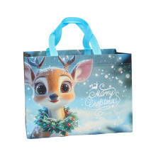 Sacs cadeaux de Noël non tissés (5 pièces)