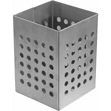Escurridor cuadrado de acero inoxidable para cubiertos, 1