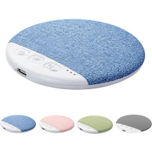 Bluetooth Pillow Speaker, Sleep Speaker with White Noise & Auto-Off Timer, Wireless Under Pillow Speaker with Stereo Sound for Adults & Kids (Gray)