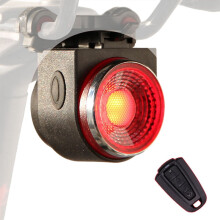 Bezdrôtový alarm na bicykel s brzdovým svetlom, vodotesnosť 115 dB