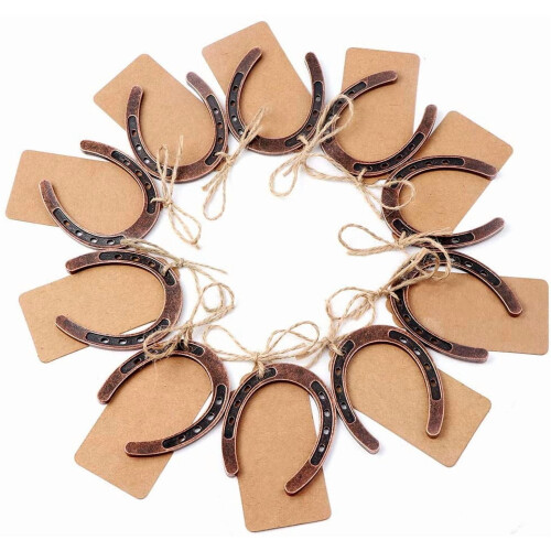 Bronzene Hufeisen-Hochzeitsgeschenke, 30 Stück