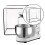 Housse de protection transparente en PVC pour blender 6