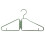 Foldable Coat Hanger Portable Space-Saving Lightweight 1