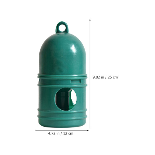 Réserve D'eau Plastique Verte Pour Cage Oiseaux Pets 1