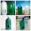 Réserve D'eau Plastique Verte Pour Cage Oiseaux Pets 5