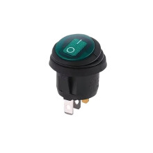 KCD1Vattentät vippströmbrytare PÅ/AV med ljus 12V/220V