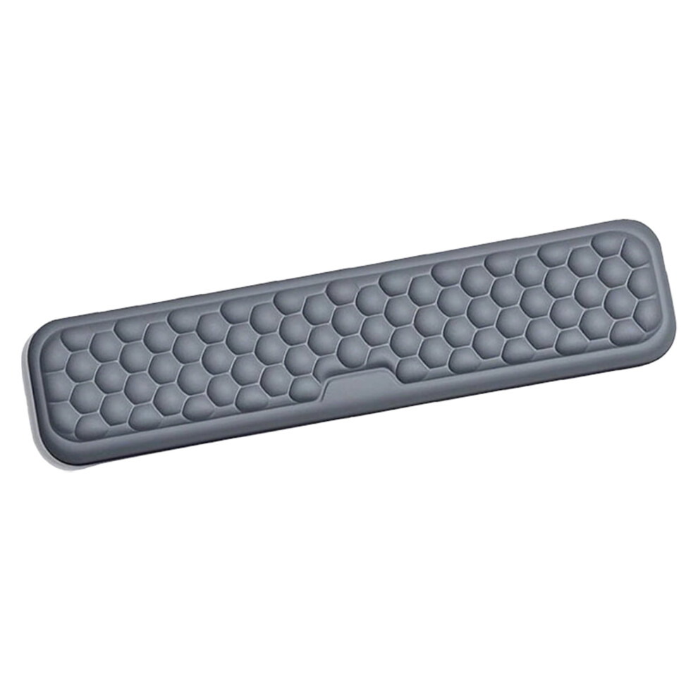 Massage Texture Pad Keyboards Hand Rest Keyboards Wrist Pad Wrist Support Computer For Rest Gray 9083649365403
