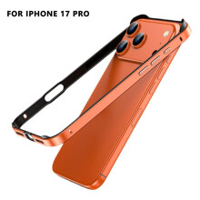 Moldura protetora de metal e silicone para celular Phone17 sem traseira