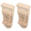 Wooden Shelf Brackets Roman Column Style 2 Pack 7