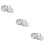 6Pièces Couvercles Germination Acier Argentés Pour Bocaux Bocal 9