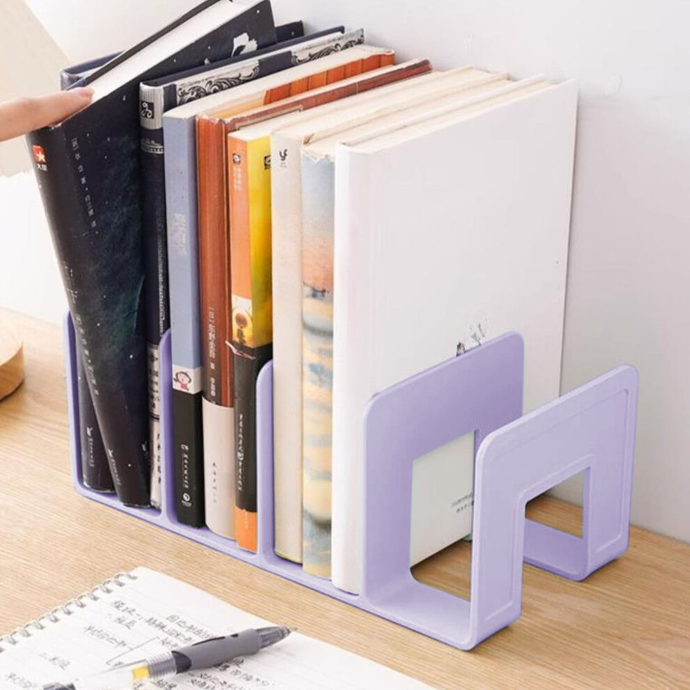 Desktop Bookshelf Bookstand Large Bookshelf Book Support Student Bookshelf Desktop Storage Baffle Desk Bookshelf Bookshelf