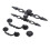 Zinc Alloy Vintage Cabinet Handle Black 1 Pack 1