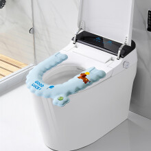 Waterdicht toiletbrilkussen, ultrazachte antislip U-vormige toiletringbeschermer, comfortabele toiletbrilhoes voor thuis en in de camper.