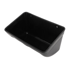 Alimentatore da recinto appeso in plastica 473 g 285x140 mm nero