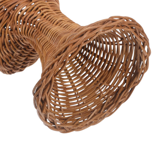 Porte-chapeaux de table en rotin marron clair 2