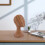 Porte-chapeaux de table en rotin marron clair 4