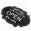 Décor Porte Bois Suspendu Ouvert Fermé Double-Face Noir 7
