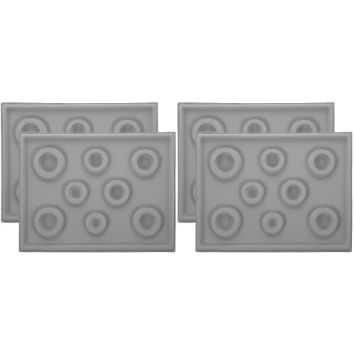4Pièces Plateau De Perles Gris Pratique Pour Fabrication De 2