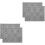 4Pièces Plateau De Perles Gris Pratique Pour Fabrication De 4