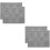 4Pièces Plateau De Perles Gris Pratique Pour Fabrication De 7