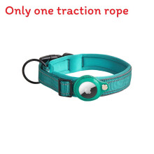 (Cyan, XL) Gps Tracking Pet Collar With Solid Color Nylon Design For Safety Daily Pet
