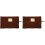 2Pièces Coussin Chauffant Marron Pour Animaux Durable 4