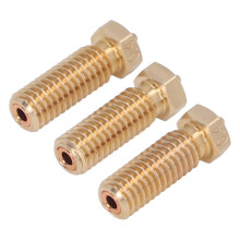 3Pcs Brass Volcano Nozzle Kit Set 1.75mm for 3D Printers