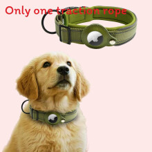 (OliveGreen, S) Gps Tracking Pet Collar With Solid Color Nylon Design For Safety Daily Pet