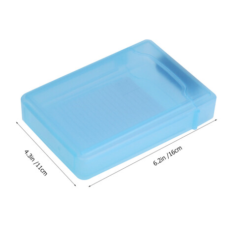 15Pcs Hard Drive Case Durable Protector with Snap Lock Assorted Colors 1