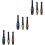 9St Zwarte Socket Bit Adapter Set Met Snelle Voor Boormachine 5