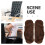 Office Chair Armrest Protectors, Coffee, Stretchable and Universal Fit, Polyester 1Pair 3