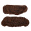 Office Chair Armrest Protectors, Coffee, Stretchable and Universal Fit, Polyester 1Pair 7
