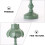 Lampada da scrivania WINOMO in plastica verde per lo studio (ricaricabile tramite USB) 5